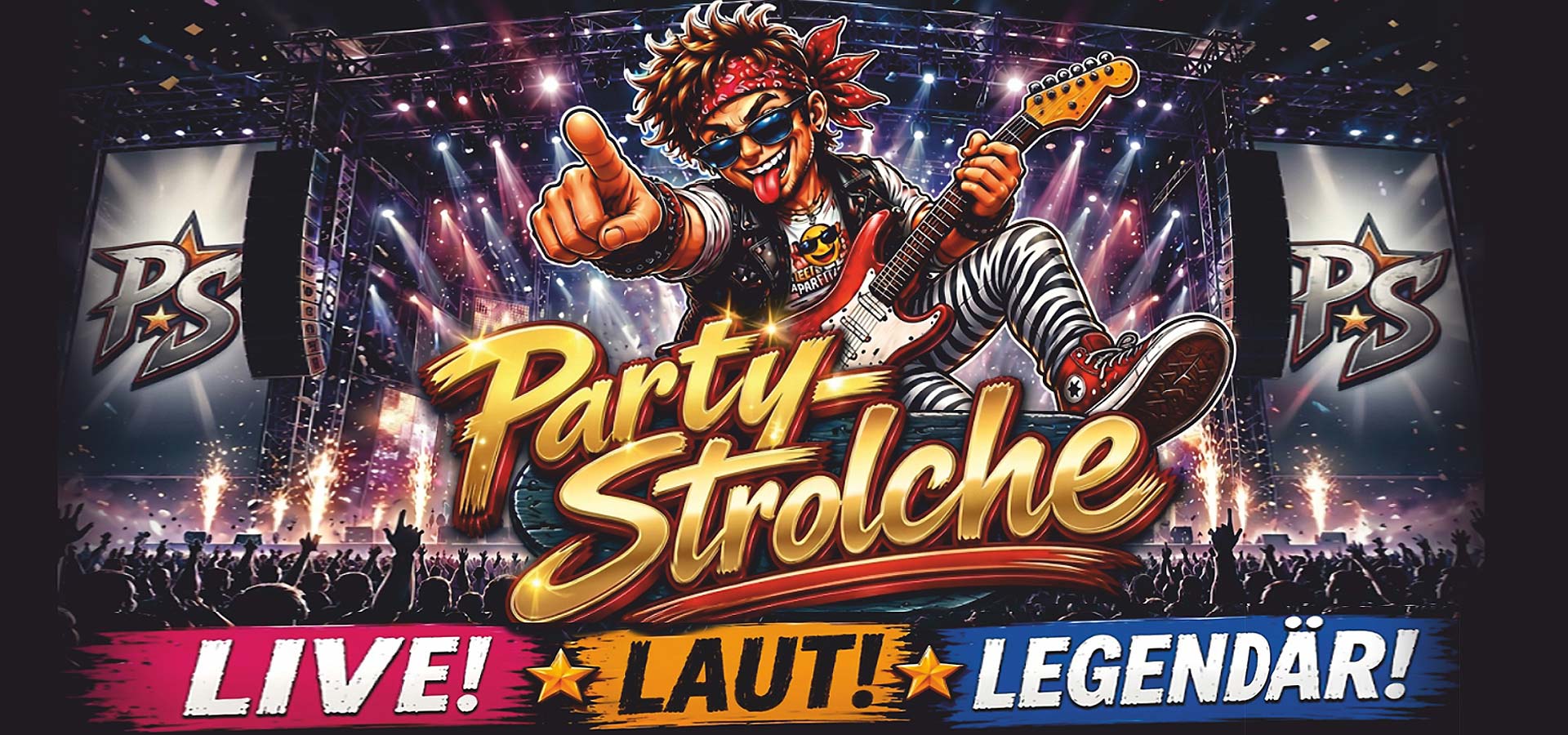 Party Strolche - LIVE - LAUT - LEGEND&Auml;R!